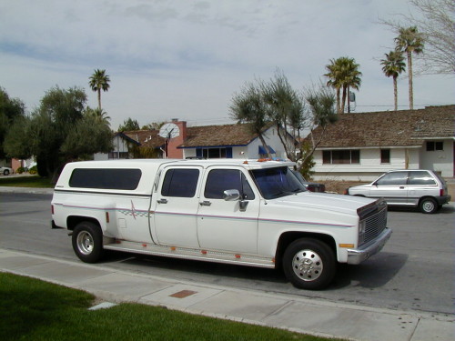 87 chevy dually lowered