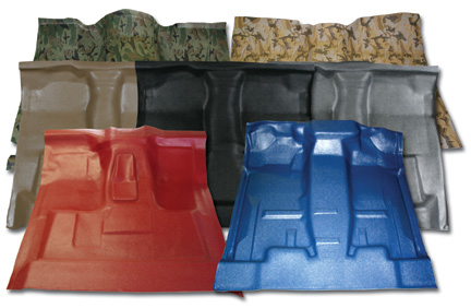 Rubber Floor And Dash Pad