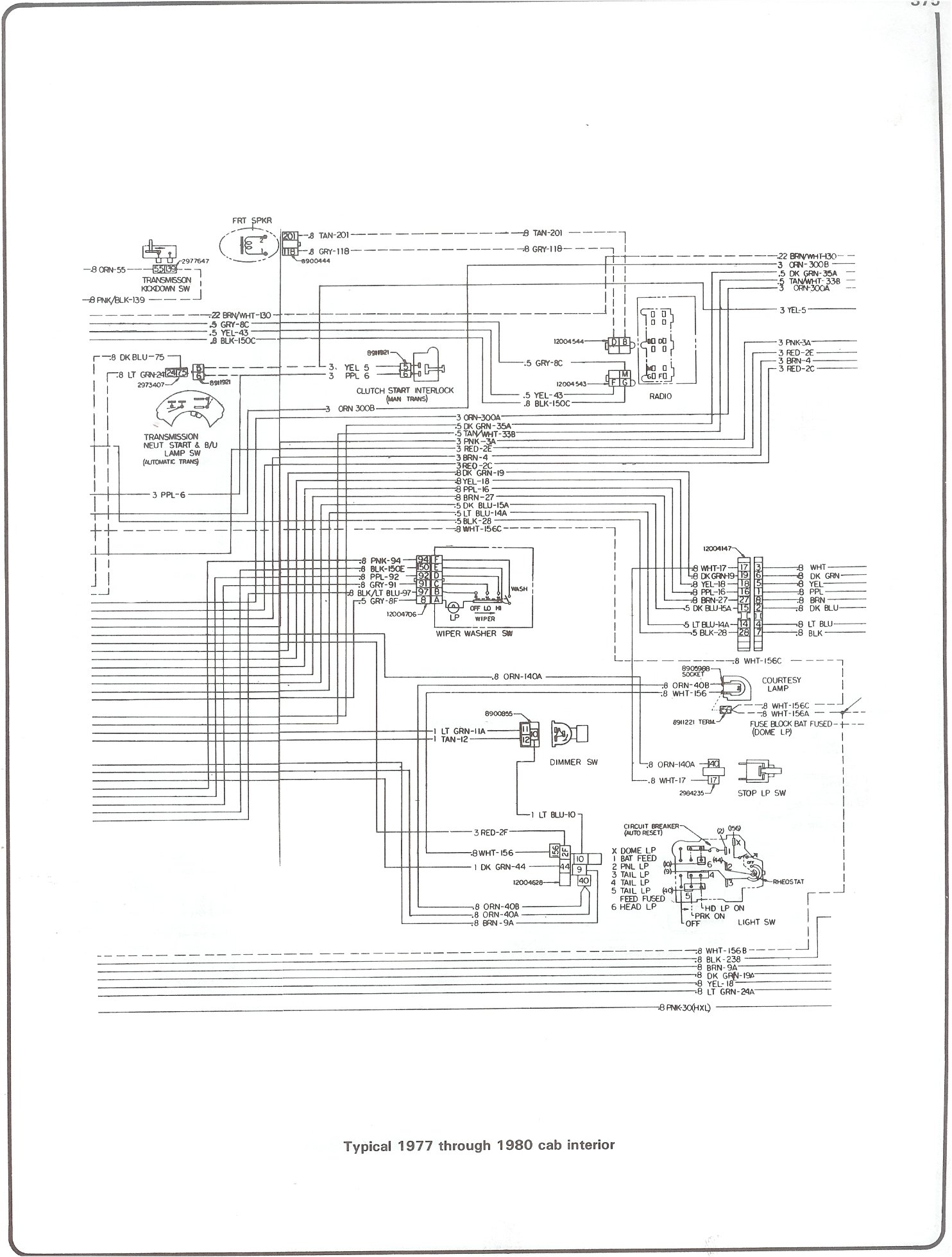 Complete 73-87 Wiring Diagrams