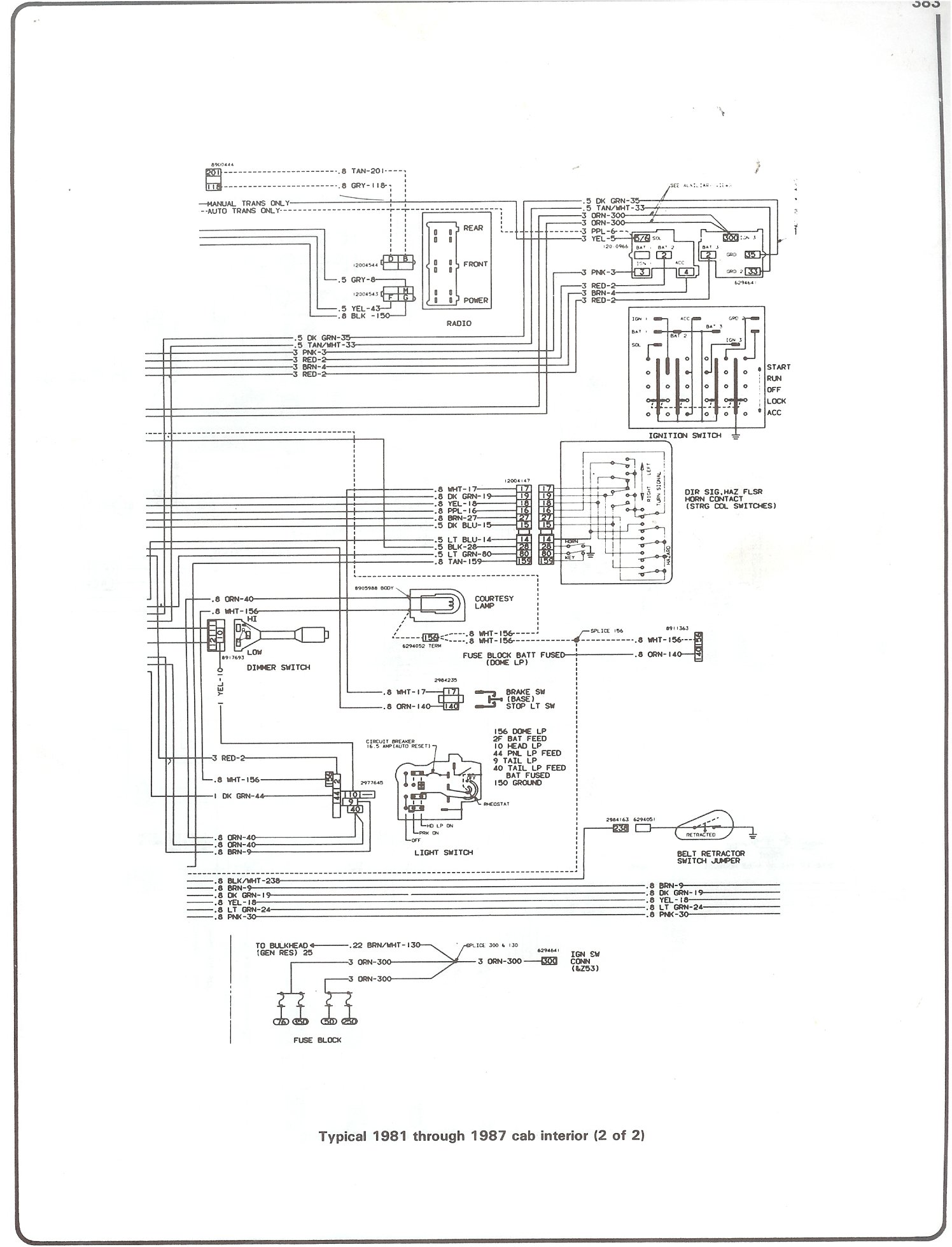 1998 Chevy Silverado Headlight Wiring Diagram from www.73-87chevytrucks.com