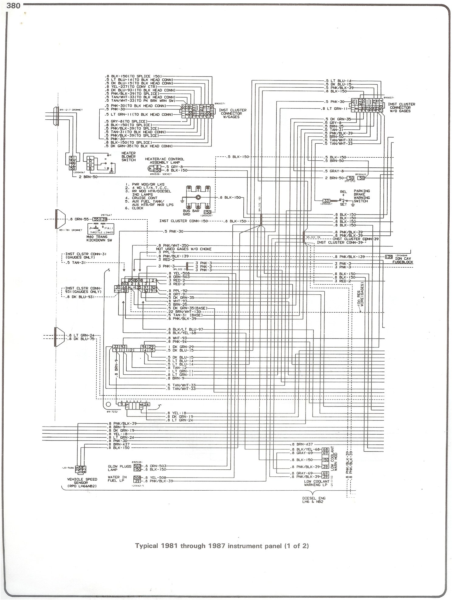 Cluster plugs - The 1947 - Present Chevrolet & GMC Truck Message Board